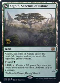 Argoth, Sanctum of Nature from Prerelease Cards