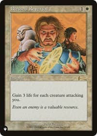 Blessed Reversal from The List Reprints