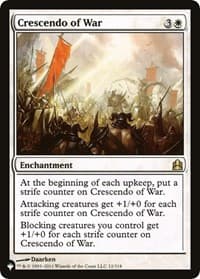 Crescendo of War from The List Reprints