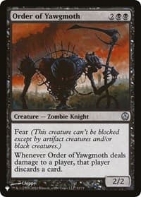 Order of Yawgmoth (DDE) from The List Reprints