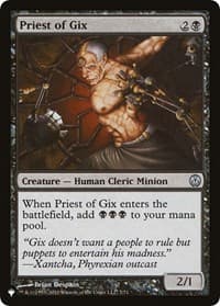 Priest of Gix from The List Reprints