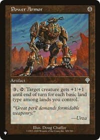 Power Armor from The List Reprints