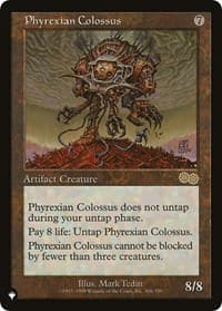 Phyrexian Colossus from The List Reprints