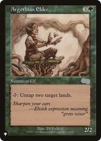 Argothian Elder from The List Reprints