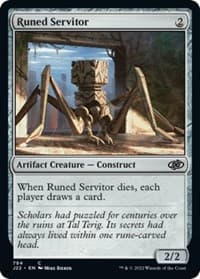 Runed Servitor from Jumpstart 2022