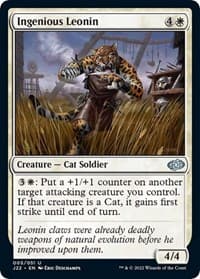 Ingenious Leonin from Jumpstart 2022