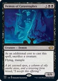Demon of Catastrophes from Jumpstart 2022