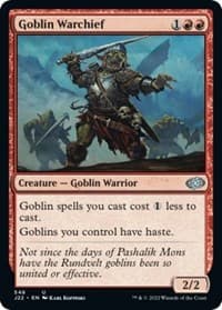 Goblin Warchief from Jumpstart 2022