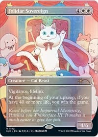 Felidar Sovereign (1182) from Secret Lair Drop Series