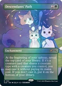 Descendants' Path from Secret Lair Drop Series