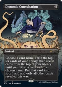 Demonic Consultation from Secret Lair Drop Series