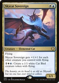 Skycat Sovereign from Starter Commander Decks