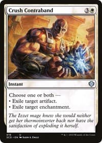Crush Contraband from Starter Commander Decks