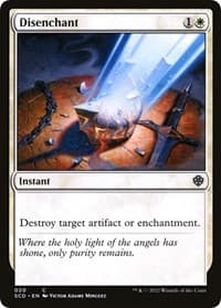Disenchant from Starter Commander Decks