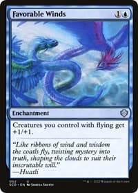 Favorable Winds from Starter Commander Decks