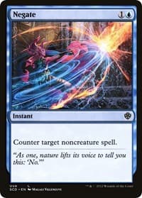 Negate from Starter Commander Decks