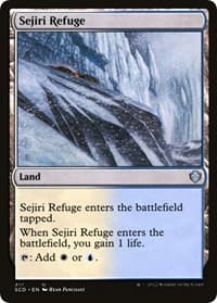Sejiri Refuge from Starter Commander Decks