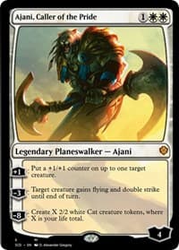 Ajani, Caller of the Pride from Starter Commander Decks