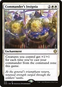 Commander's Insignia from Starter Commander Decks