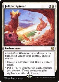 Felidar Retreat from Starter Commander Decks