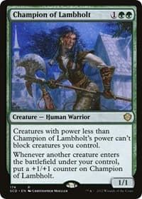 Champion of Lambholt from Starter Commander Decks