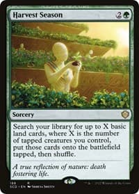 Harvest Season from Starter Commander Decks