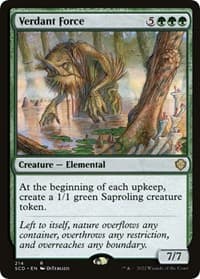 Verdant Force from Starter Commander Decks