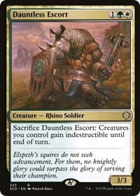 Dauntless Escort from Starter Commander Decks