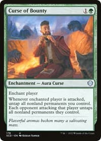 Curse of Bounty from Starter Commander Decks