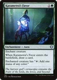 Karametra's Favor from Starter Commander Decks