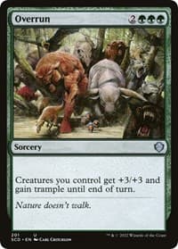 Overrun from Starter Commander Decks