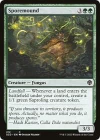 Sporemound from Starter Commander Decks