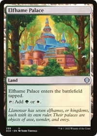 Elfhame Palace from Starter Commander Decks