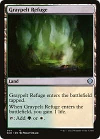 Graypelt Refuge from Starter Commander Decks