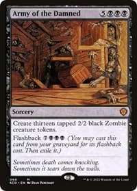 Army of the Damned from Starter Commander Decks