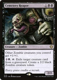 Cemetery Reaper from Starter Commander Decks