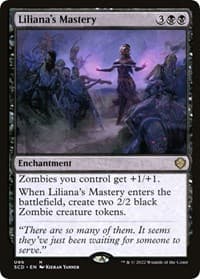 Liliana's Mastery from Starter Commander Decks