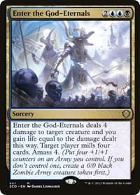Enter the God-Eternals from Starter Commander Decks