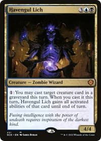 Havengul Lich from Starter Commander Decks