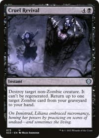 Cruel Revival from Starter Commander Decks