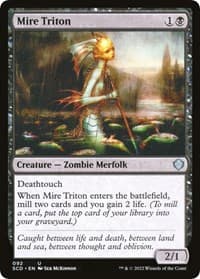 Mire Triton from Starter Commander Decks