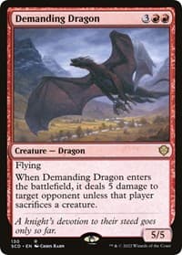 Demanding Dragon from Starter Commander Decks