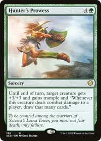 Hunter's Prowess from Starter Commander Decks