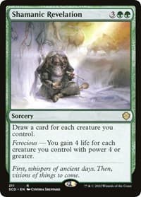 Shamanic Revelation from Starter Commander Decks