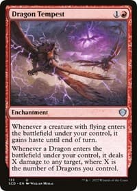Dragon Tempest from Starter Commander Decks