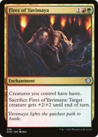 Fires of Yavimaya from Starter Commander Decks