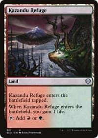 Kazandu Refuge from Starter Commander Decks