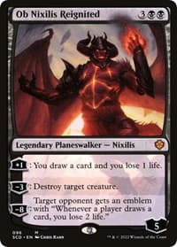 Ob Nixilis Reignited from Starter Commander Decks
