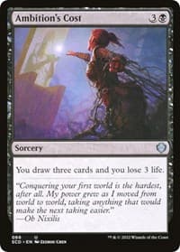 Ambition's Cost from Starter Commander Decks