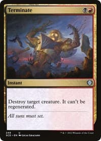 Terminate from Starter Commander Decks